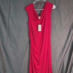 Vibrant Pink Maxi Dress